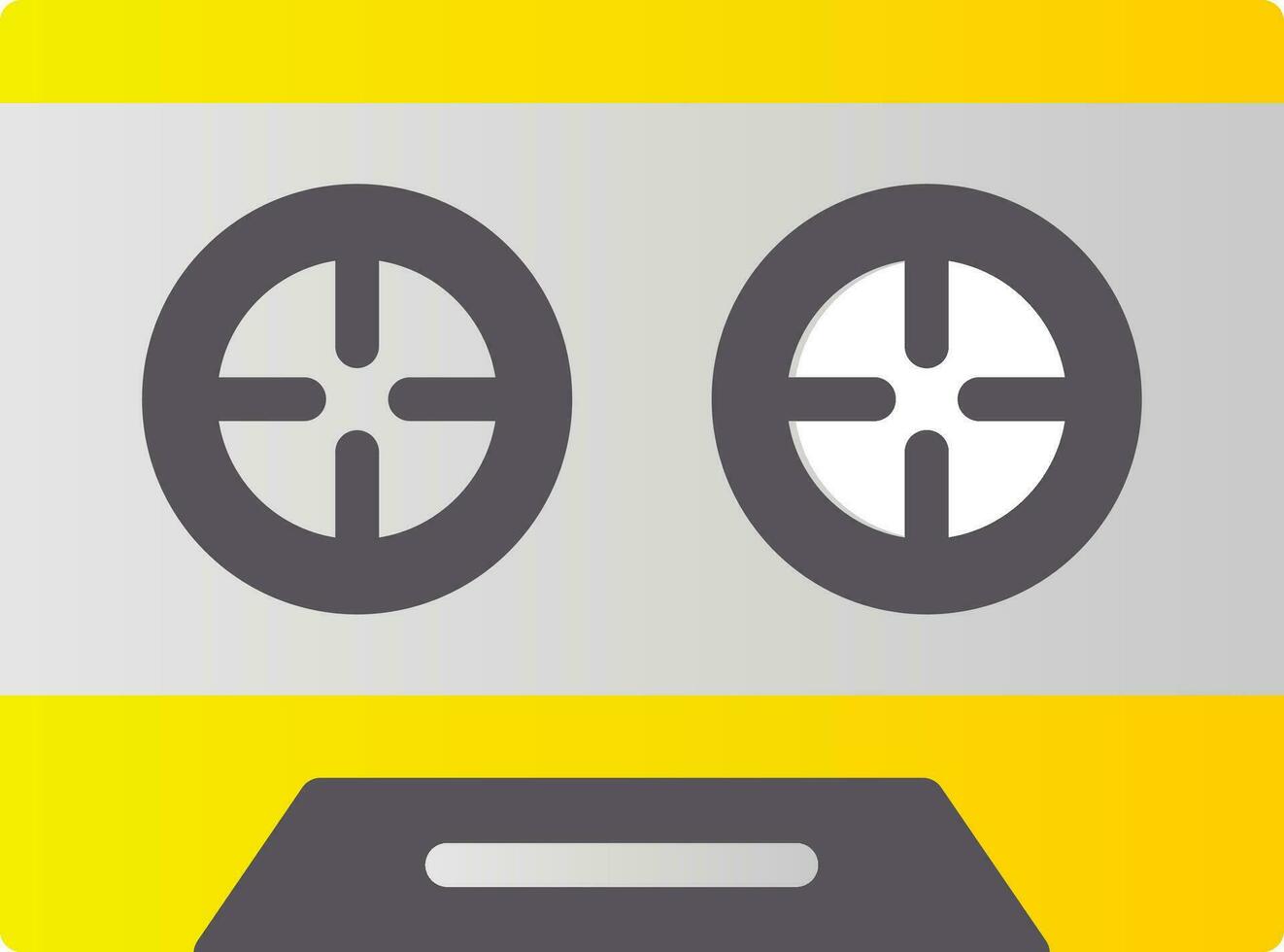 Cassette Vector Icon Design