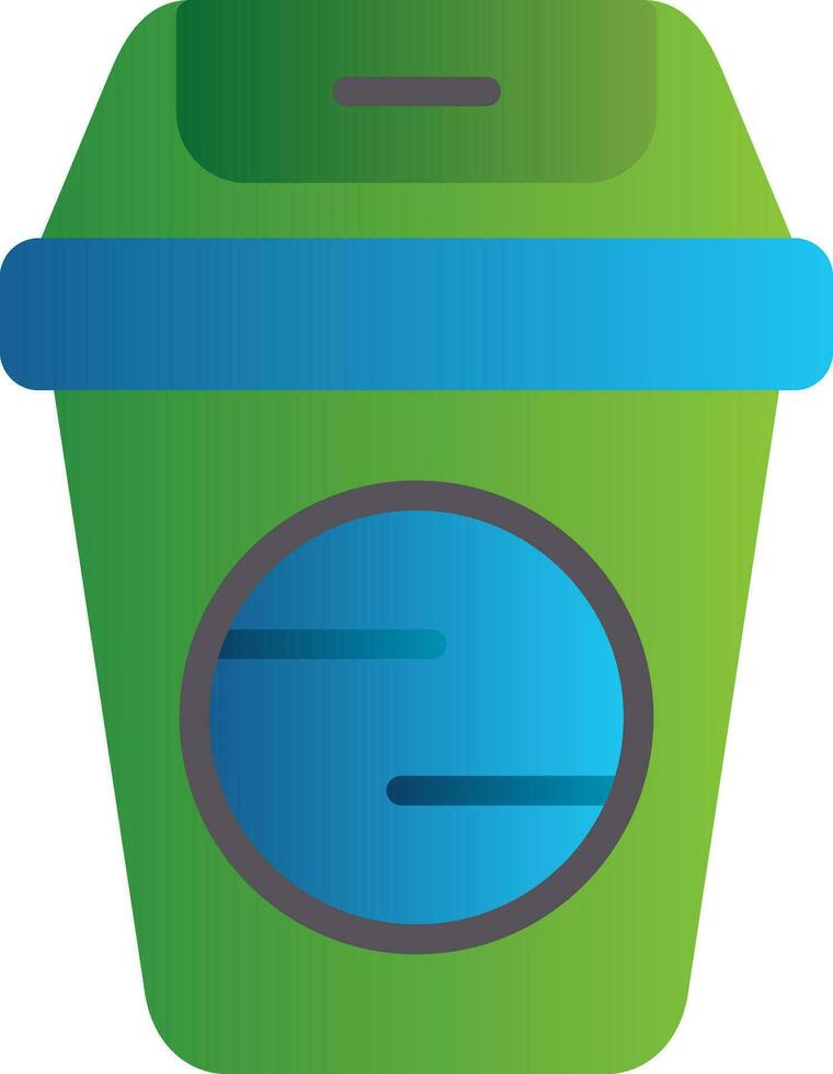 Trash Can Vector Icon Design