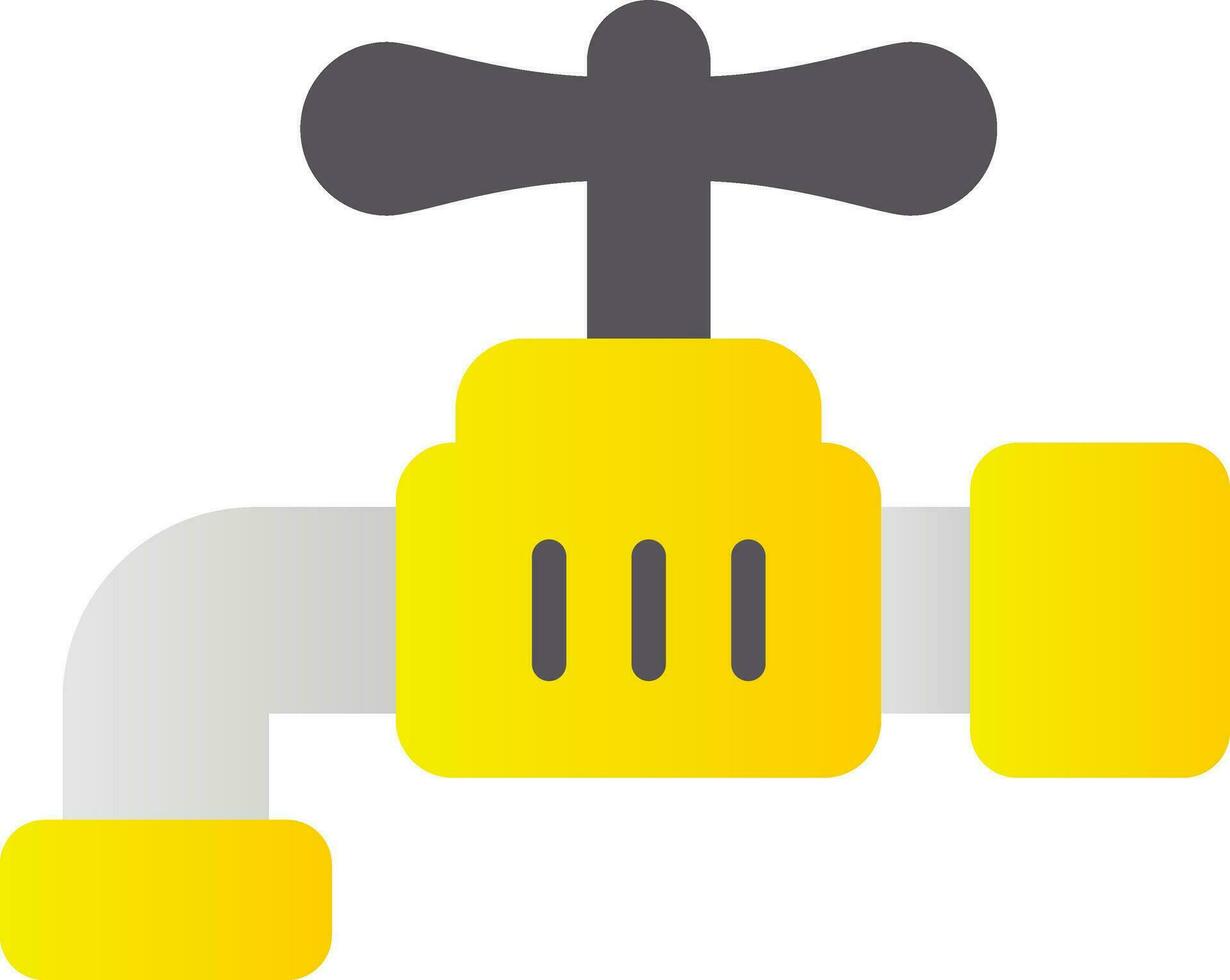 Water Tap Vector Icon Design