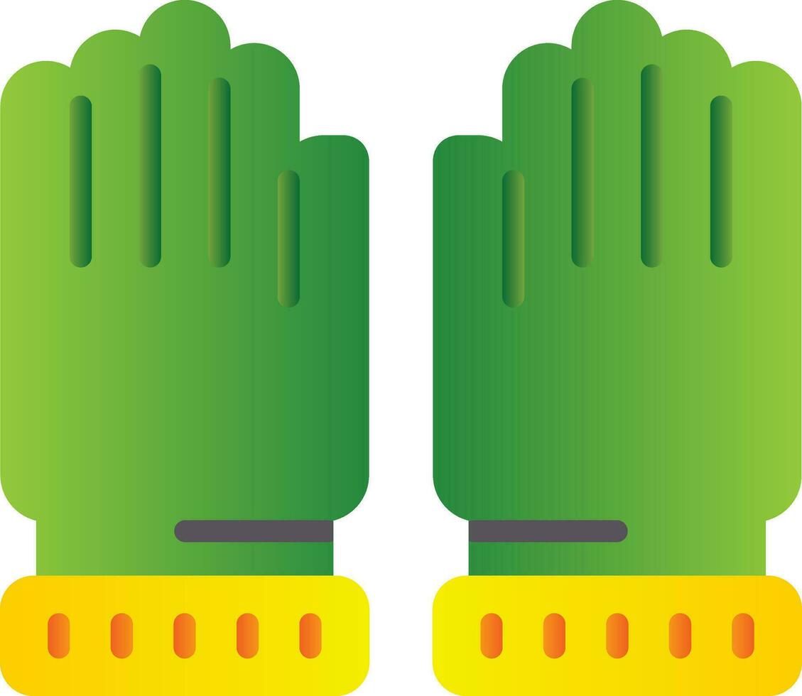 Gloves Vector Icon Design