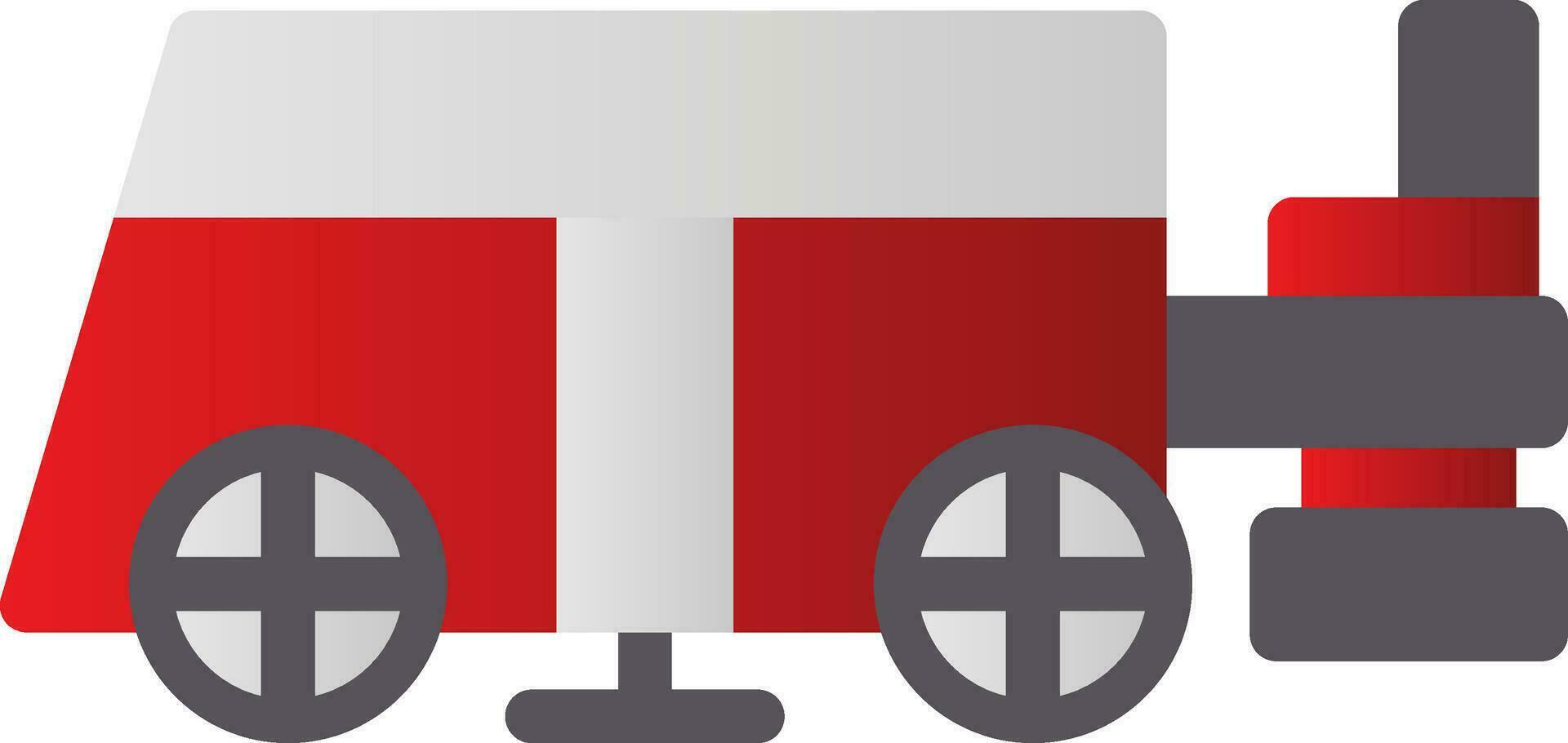 Ice Resurfacer Vector Icon Design