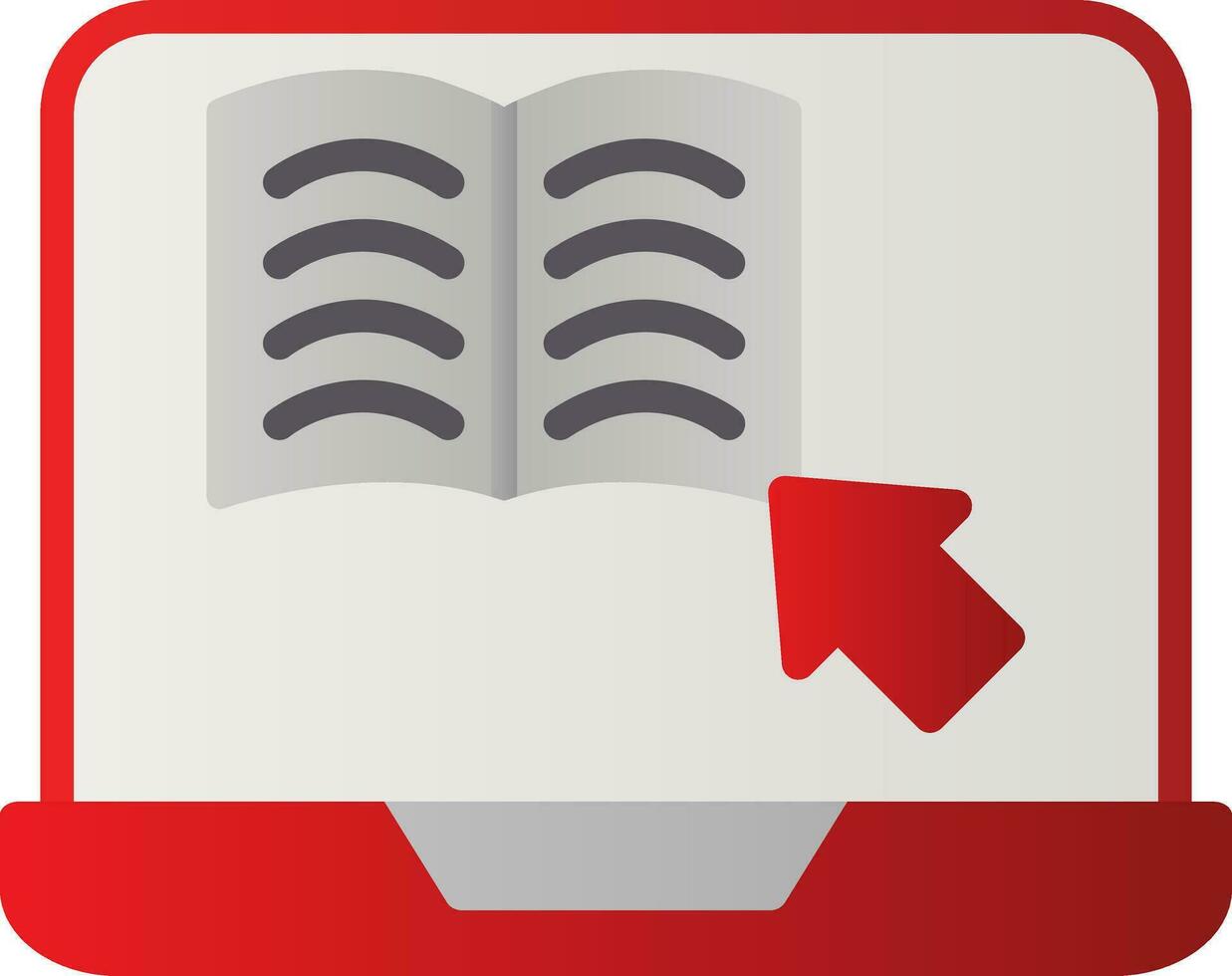 Elearning Vector Icon Design
