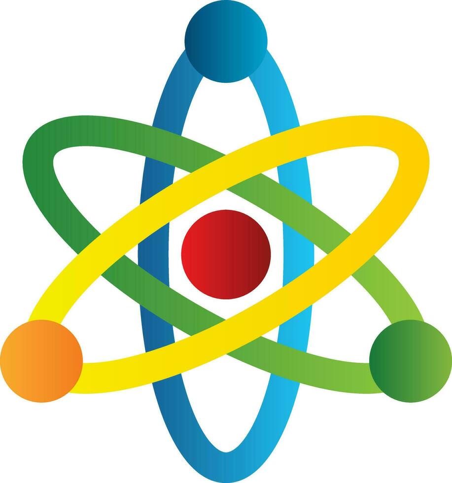 Atom Vector Icon Design