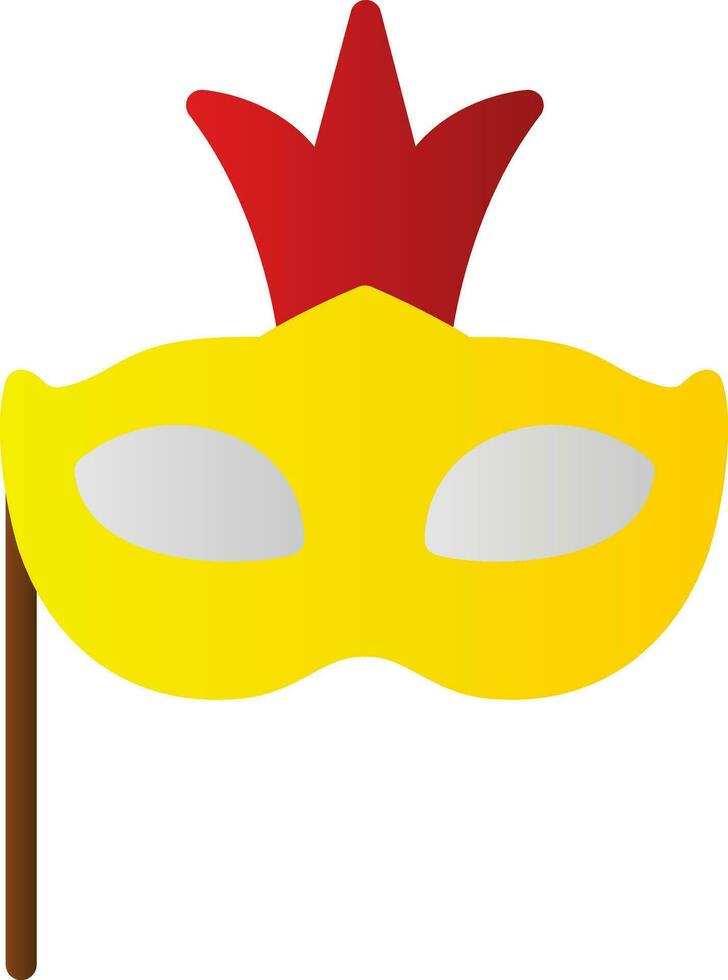 Carnival Mask Vector Icon Design