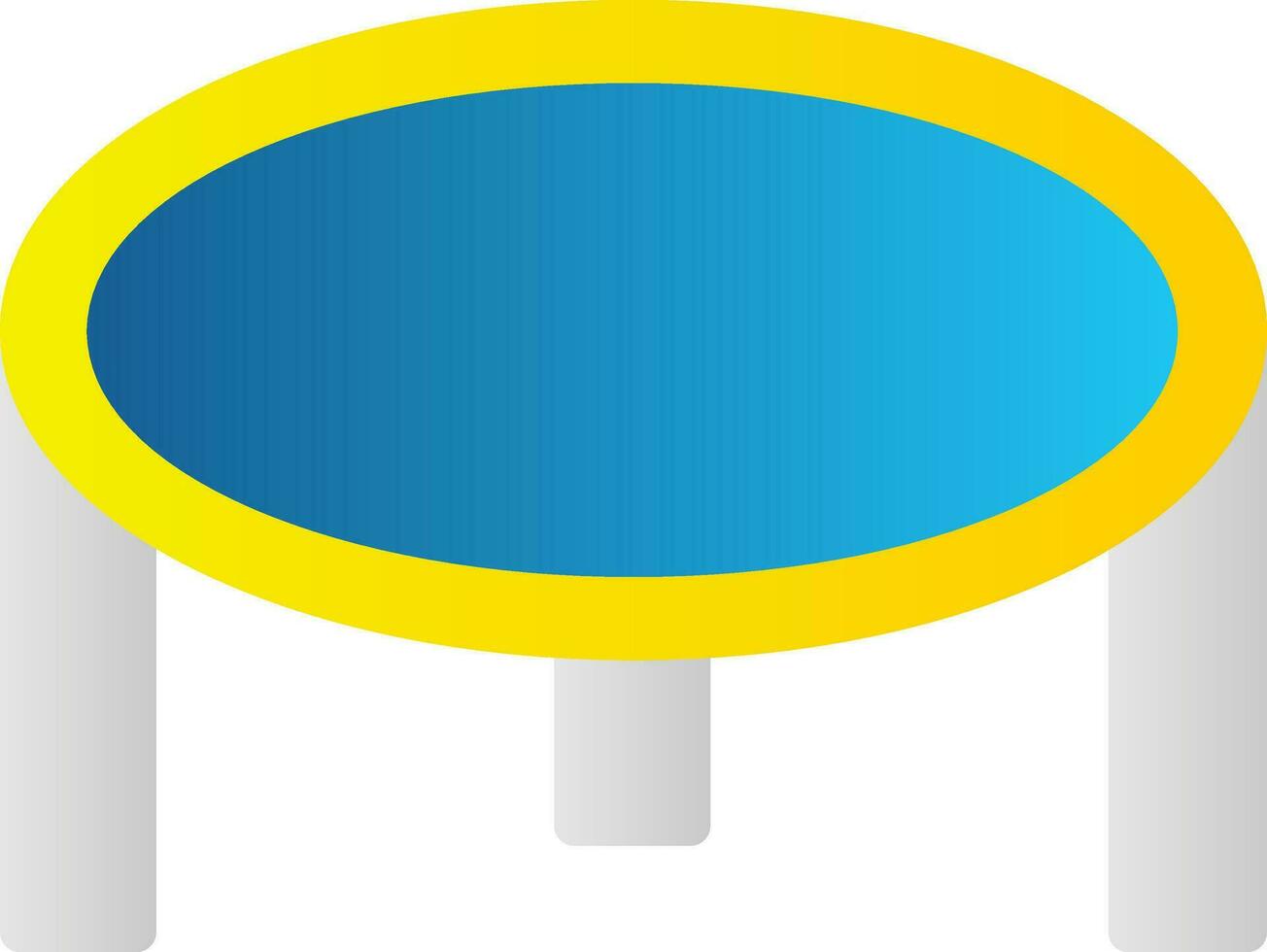 Trampoline Vector Icon Design