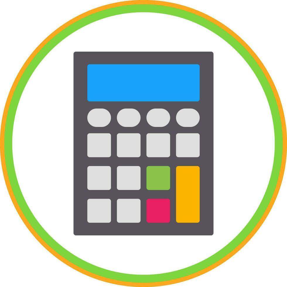 Calculator Vector Icon Design