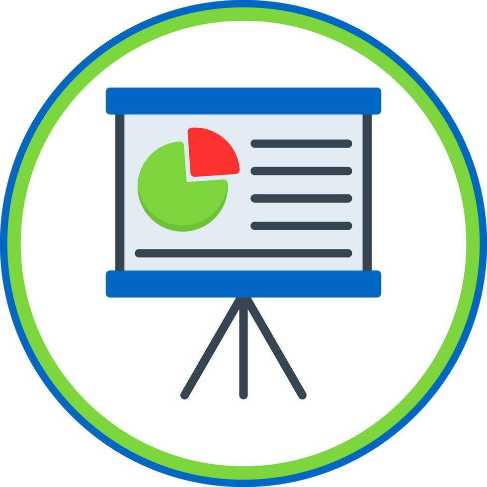 Presentation Vector Icon Design