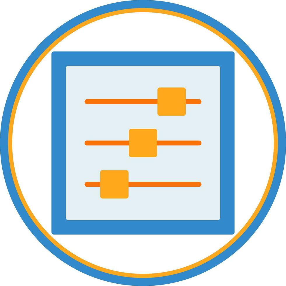 Adjust Vector Icon Design