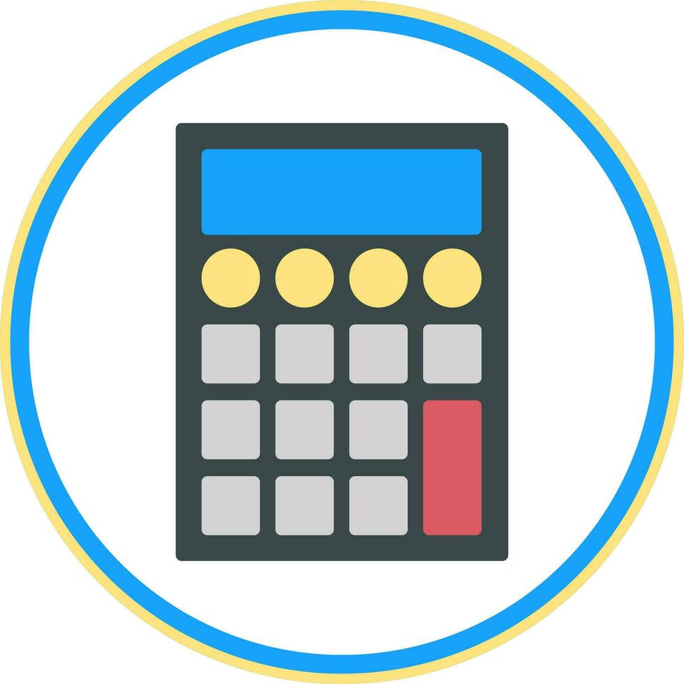 Calculator Vector Icon Design