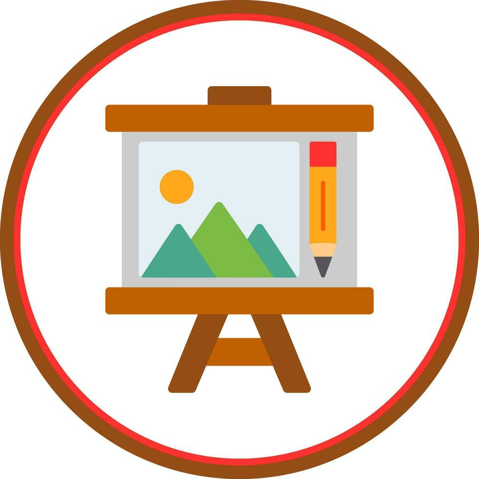 Canvas Vector Icon Design