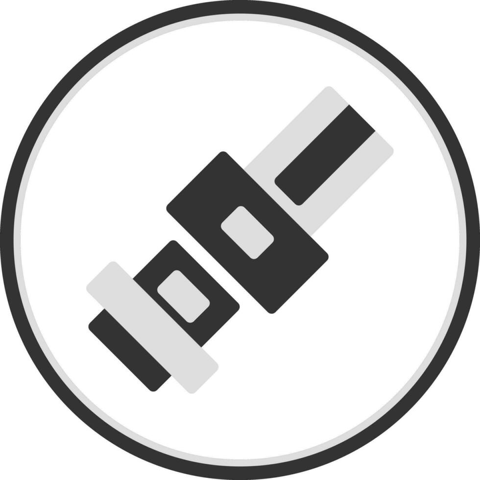 Safety Belt Vector Icon Design