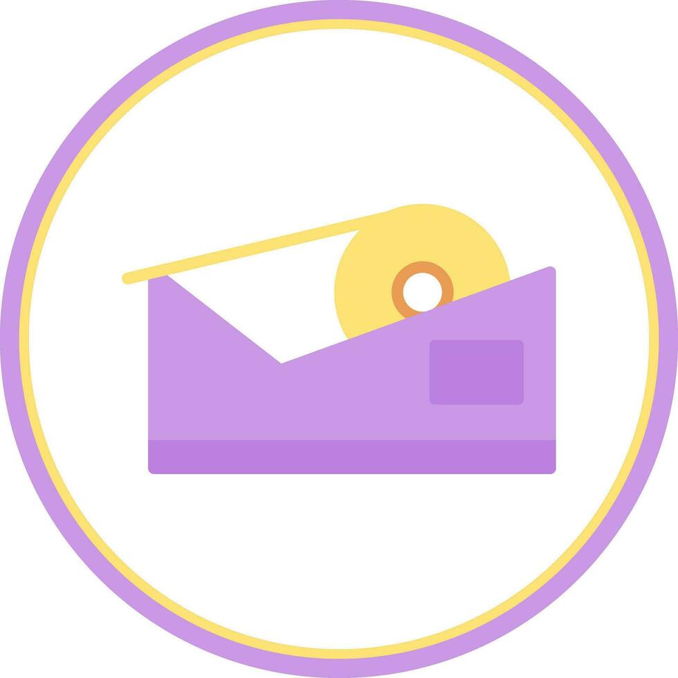 Scotch Tape Vector Icon Design