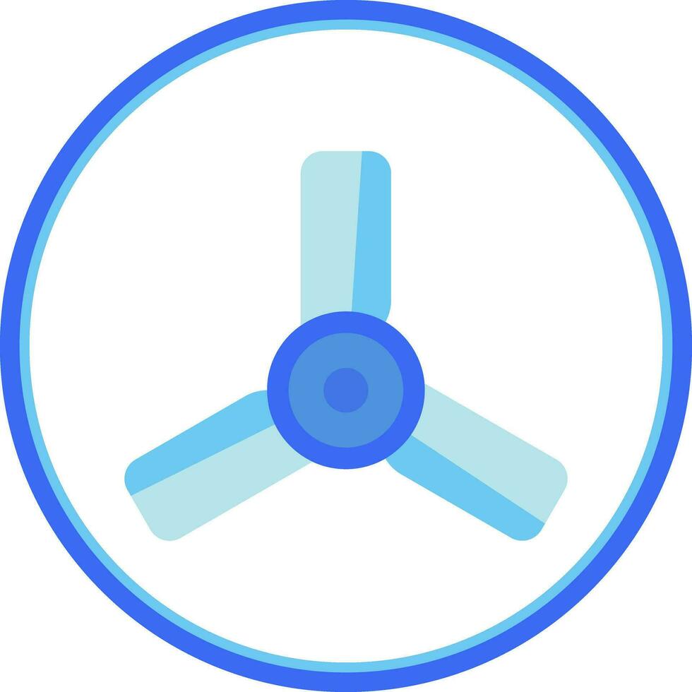 diseño de icono de vector de ventilador