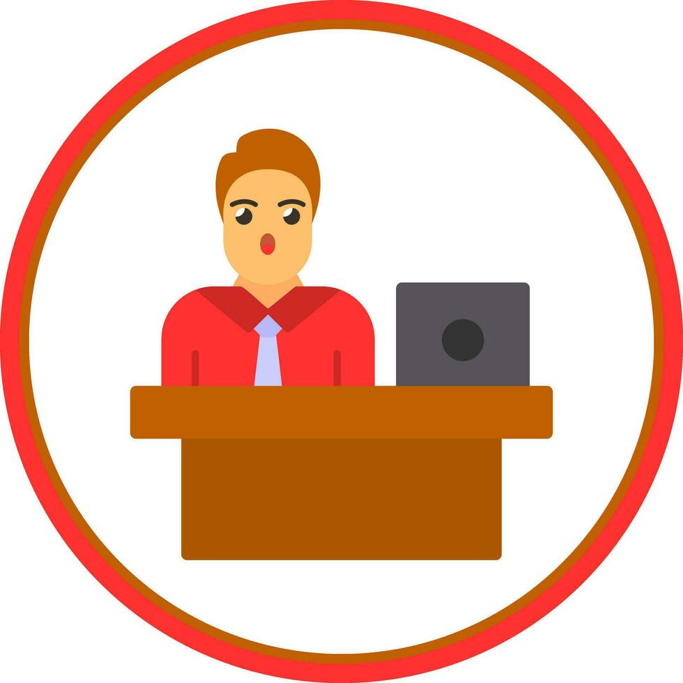 Boss Vector Icon Design