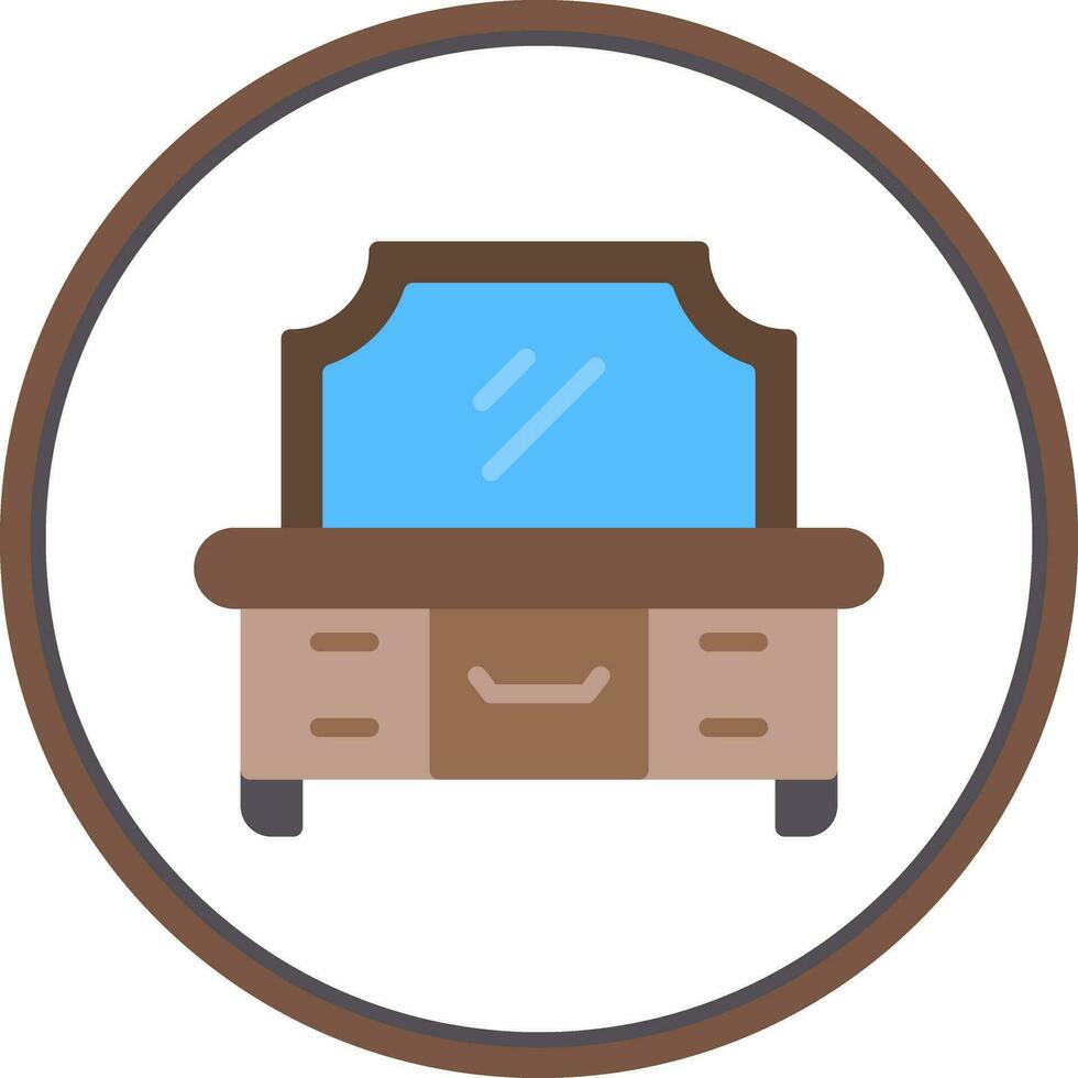 Dresser Vector Icon Design