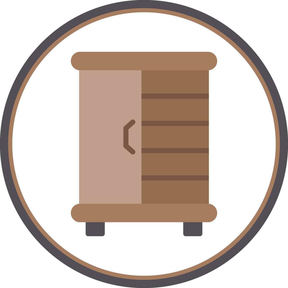 Cupboard Vector Icon Design
