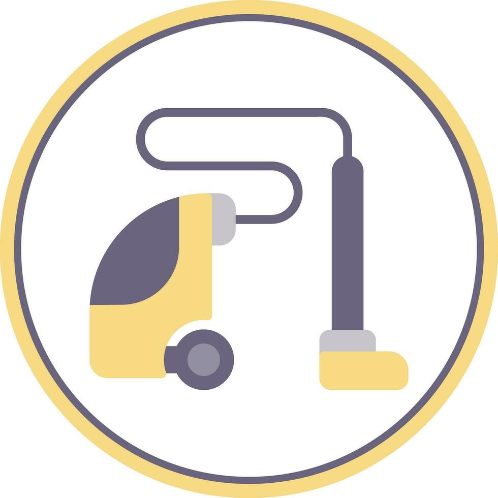 Vacuum Cleaner Vector Icon Design