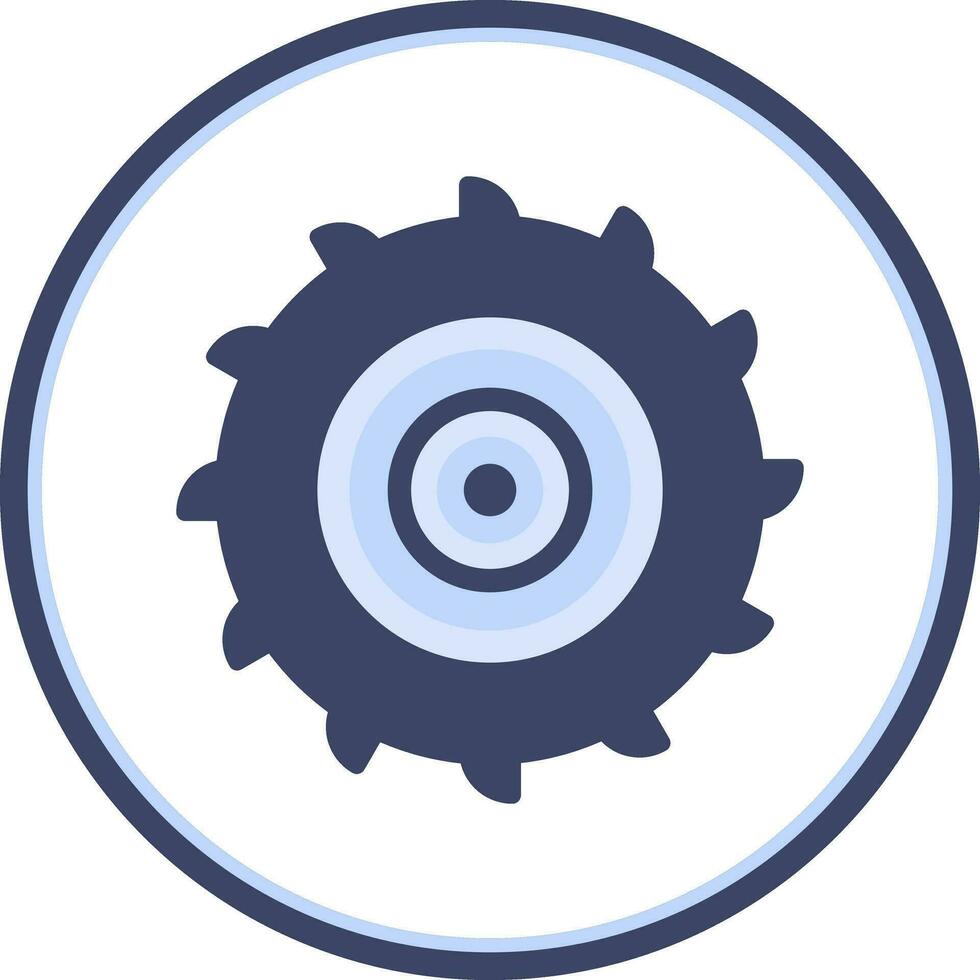 Circular Saw Vector Icon Design