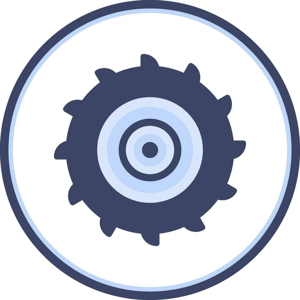 diseño de icono de vector de sierra circular