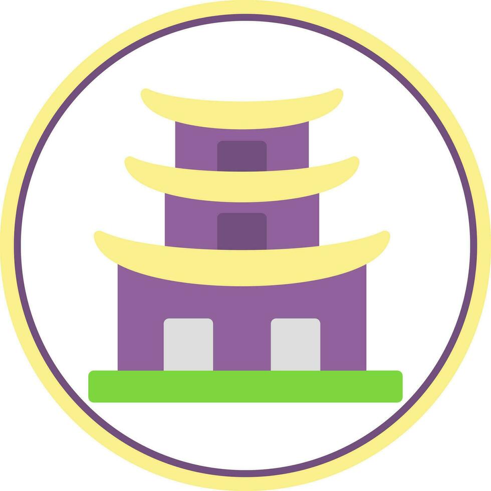 Temple Vector Icon Design