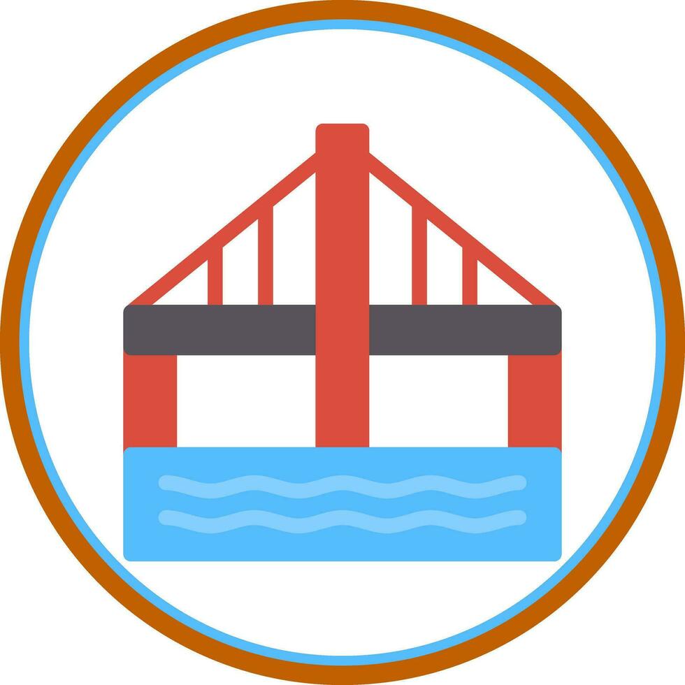 Bridge Vector Icon Design