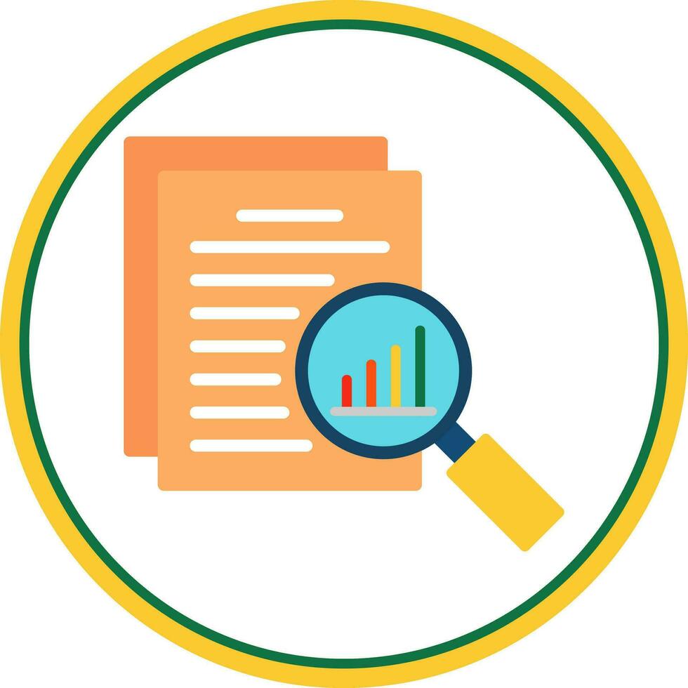 Research Vector Icon Design
