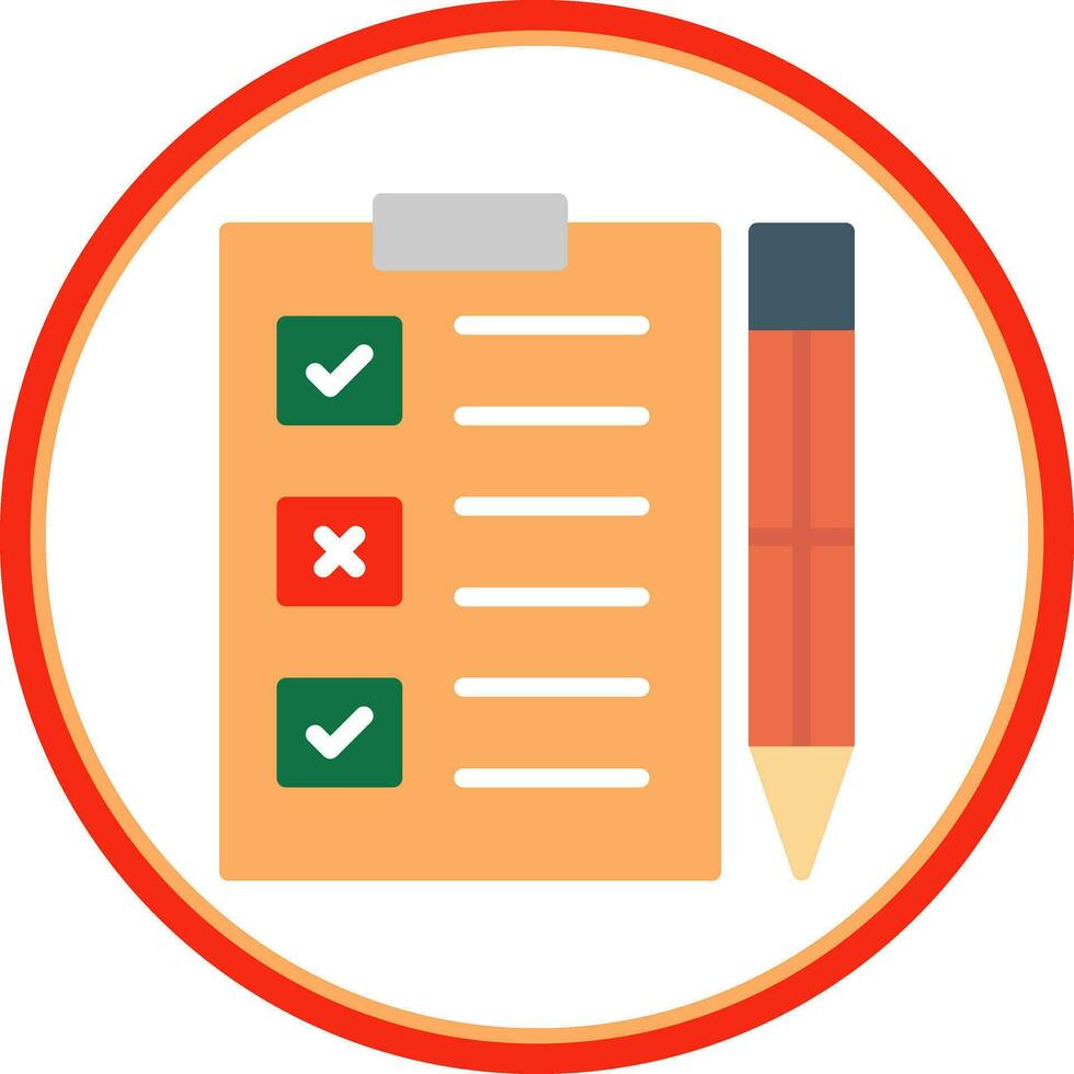 Assessment Vector Icon Design