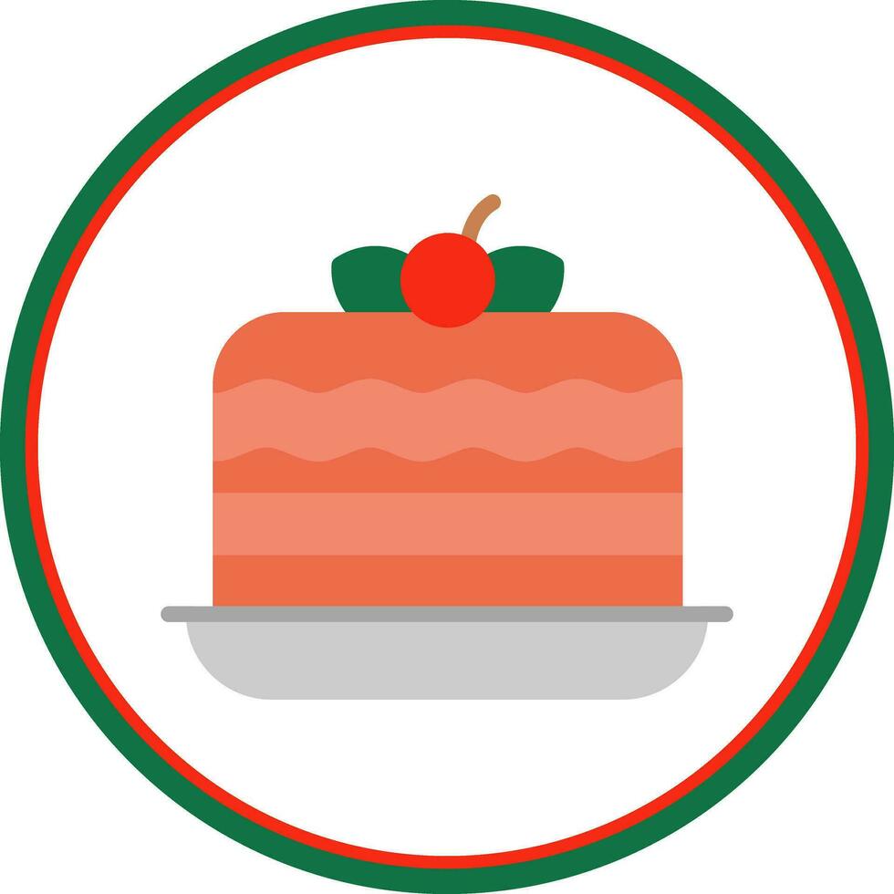 Cake Vector Icon Design
