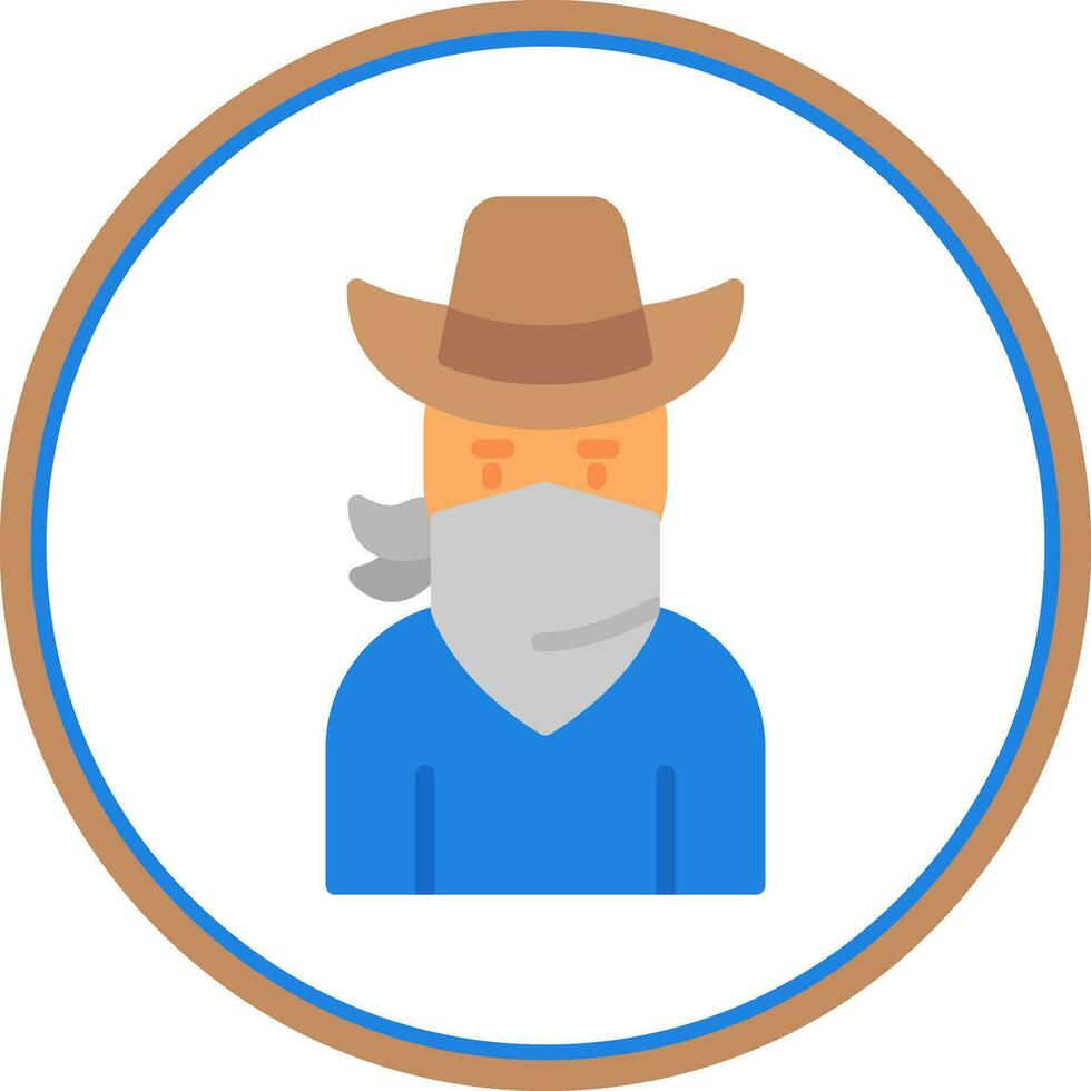 Bandit Vector Icon Design