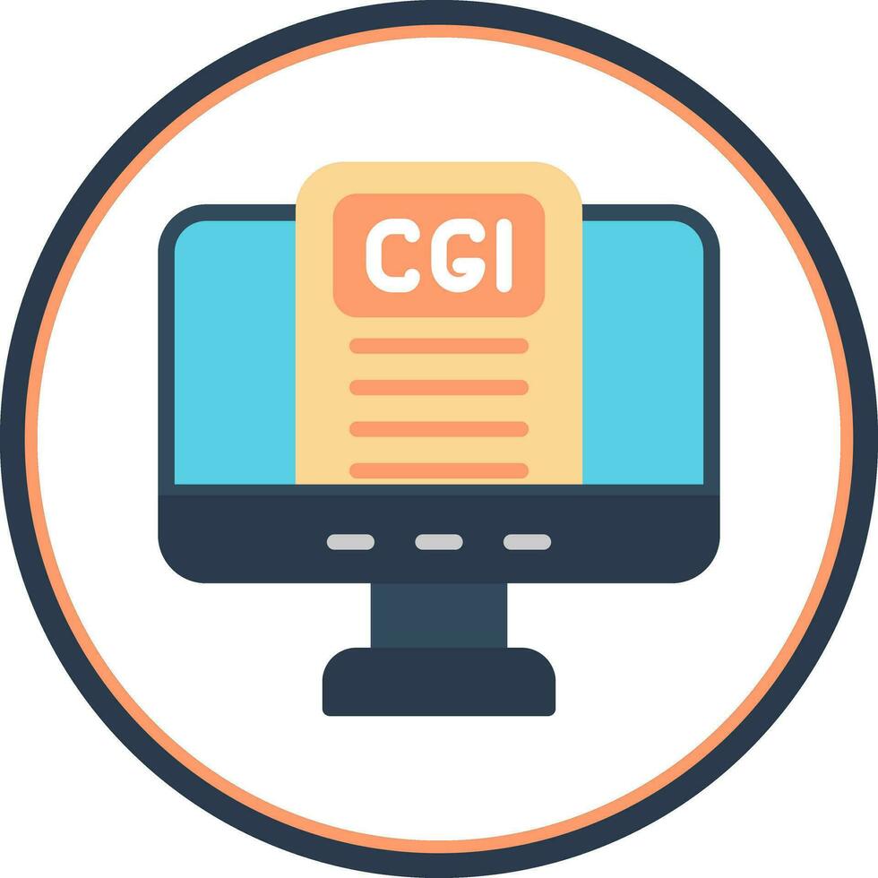 Cgi Vector Icon Design