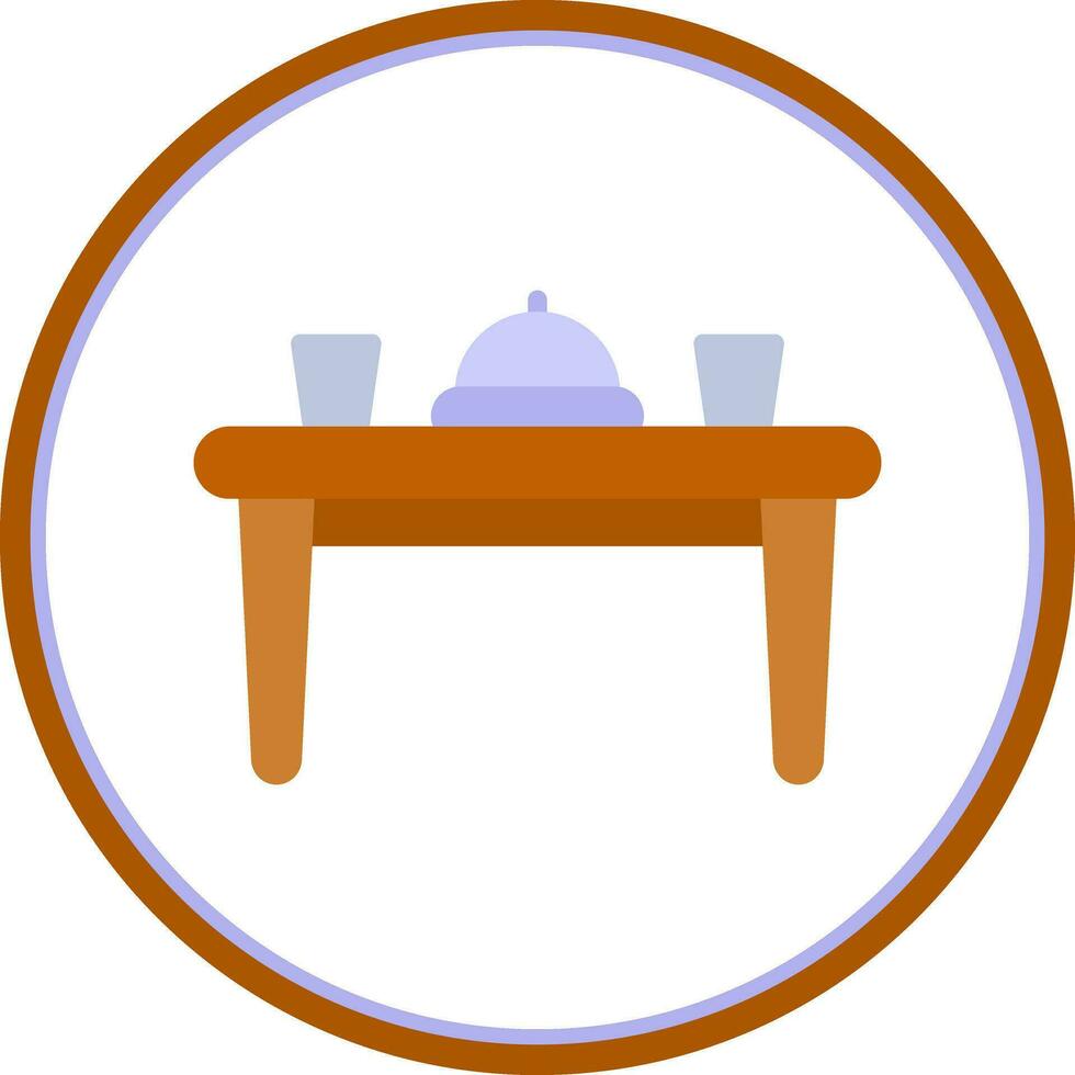 diseño de icono de vector de mesa