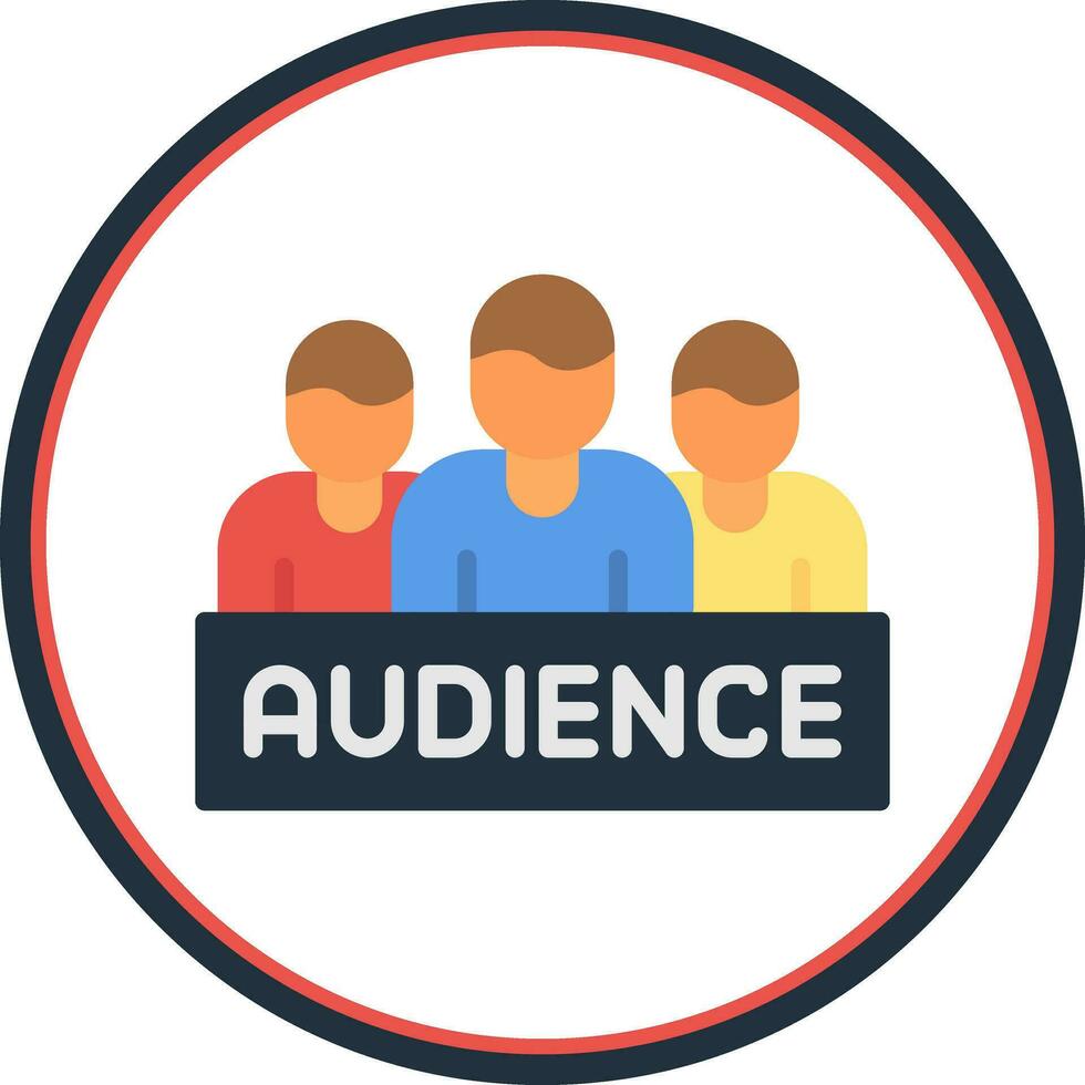 Audience Vector Icon Design