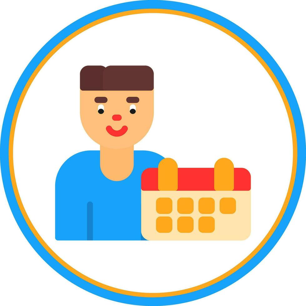 Event Planner Vector Icon Design