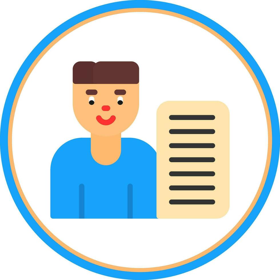 Guest List Vector Icon Design