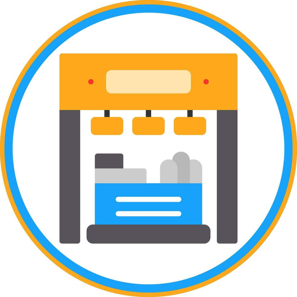 Booth Vector Icon Design