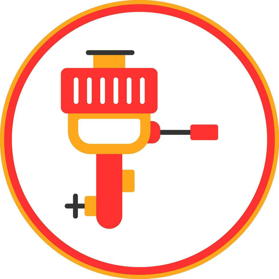 Boat Engine Vector Icon Design