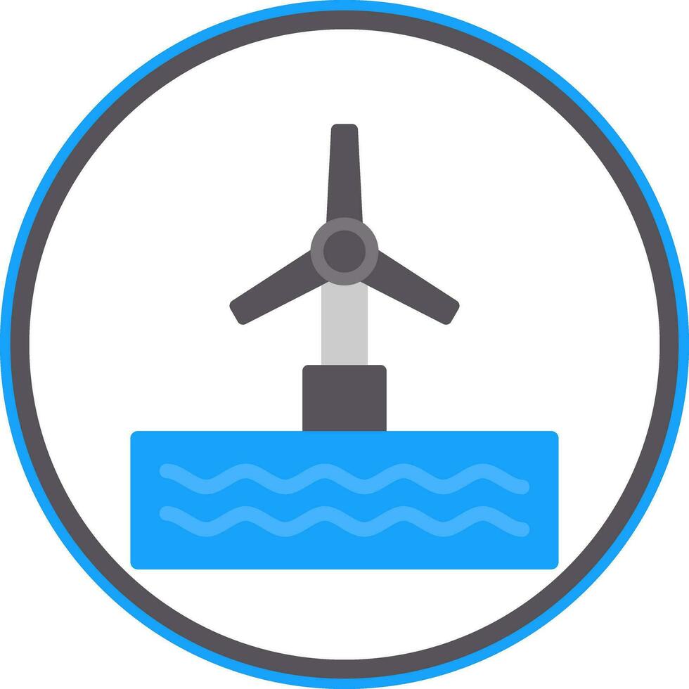 Turbine Vector Icon Design