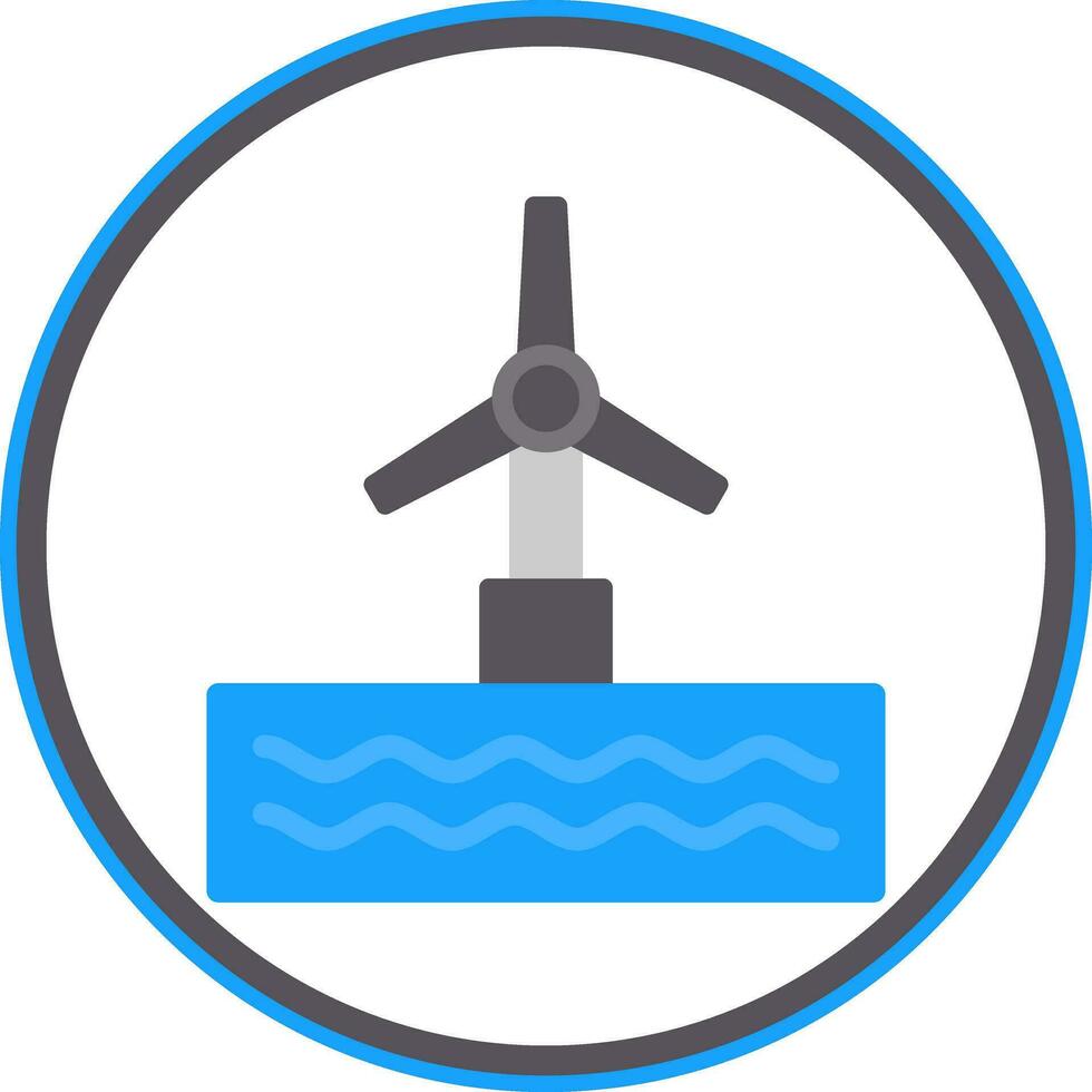 Turbine Vector Icon Design