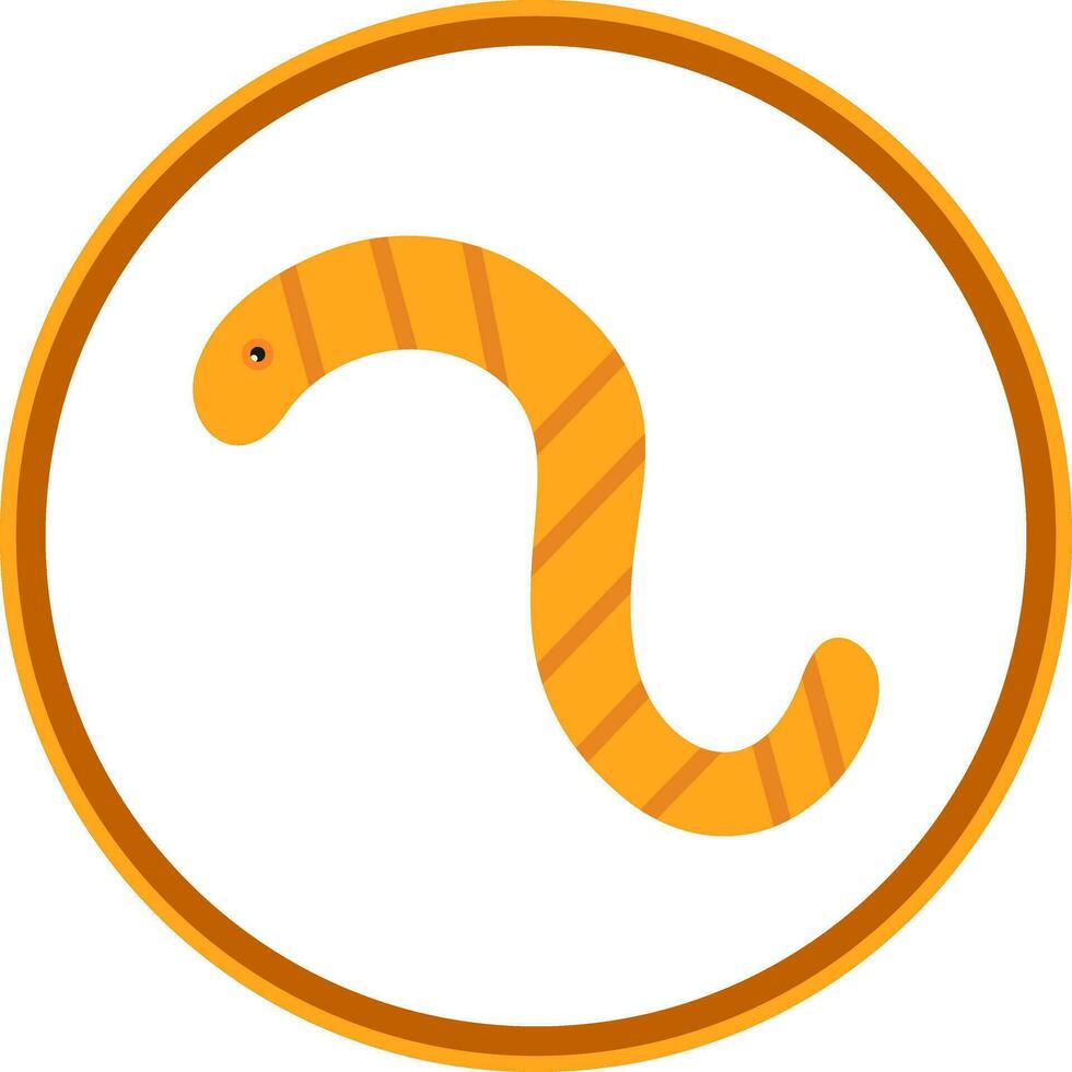 Worms Vector Icon Design
