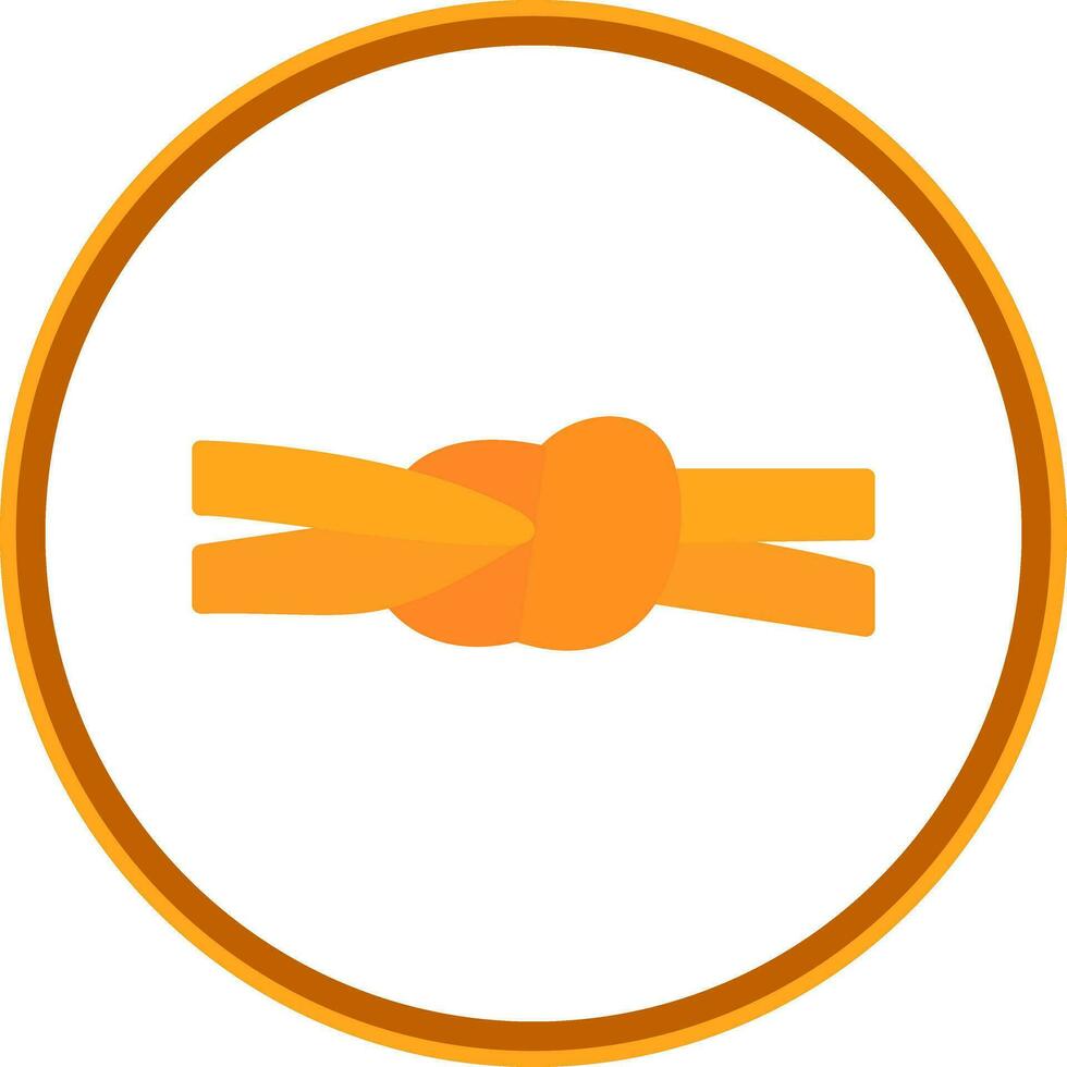 Reef Knot Vector Icon Design
