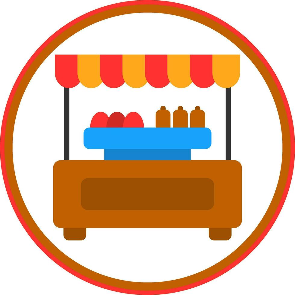 Booth Vector Icon Design