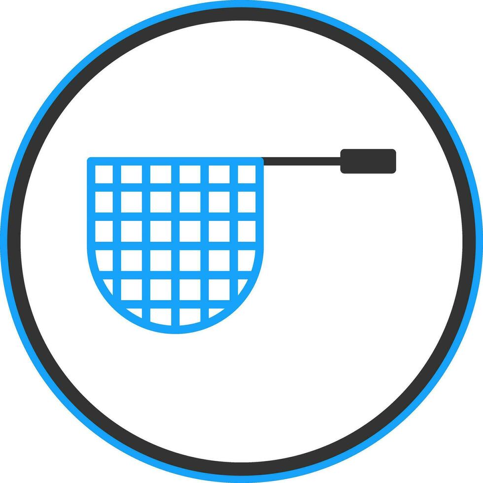 diseño de icono de vector de red de pesca