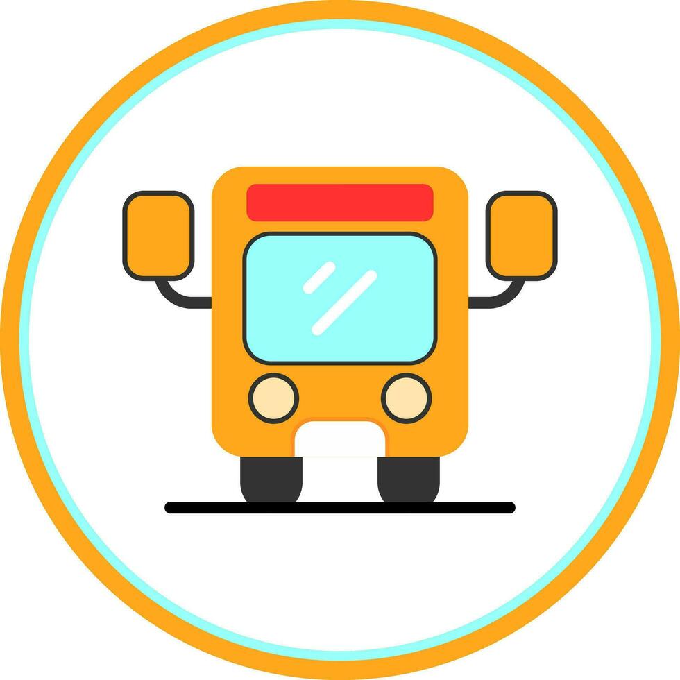 Bus Vector Icon Design