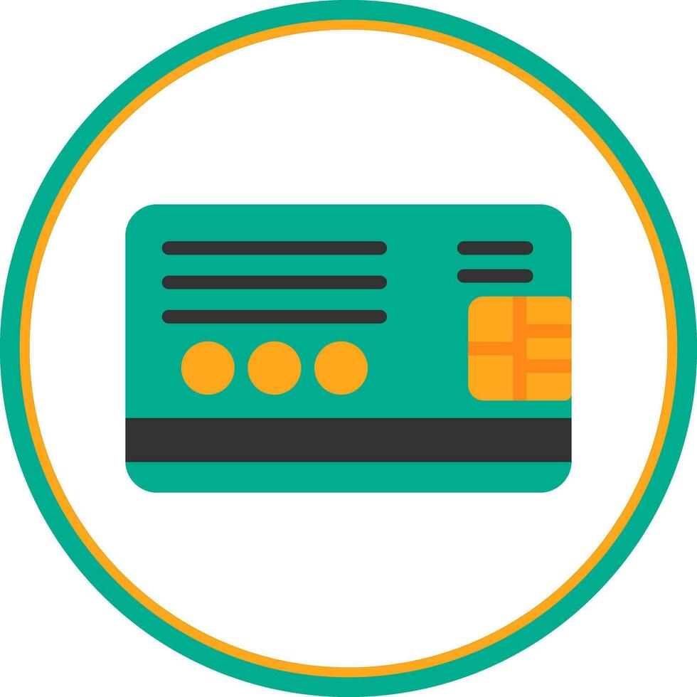 Credit Card Vector Icon Design