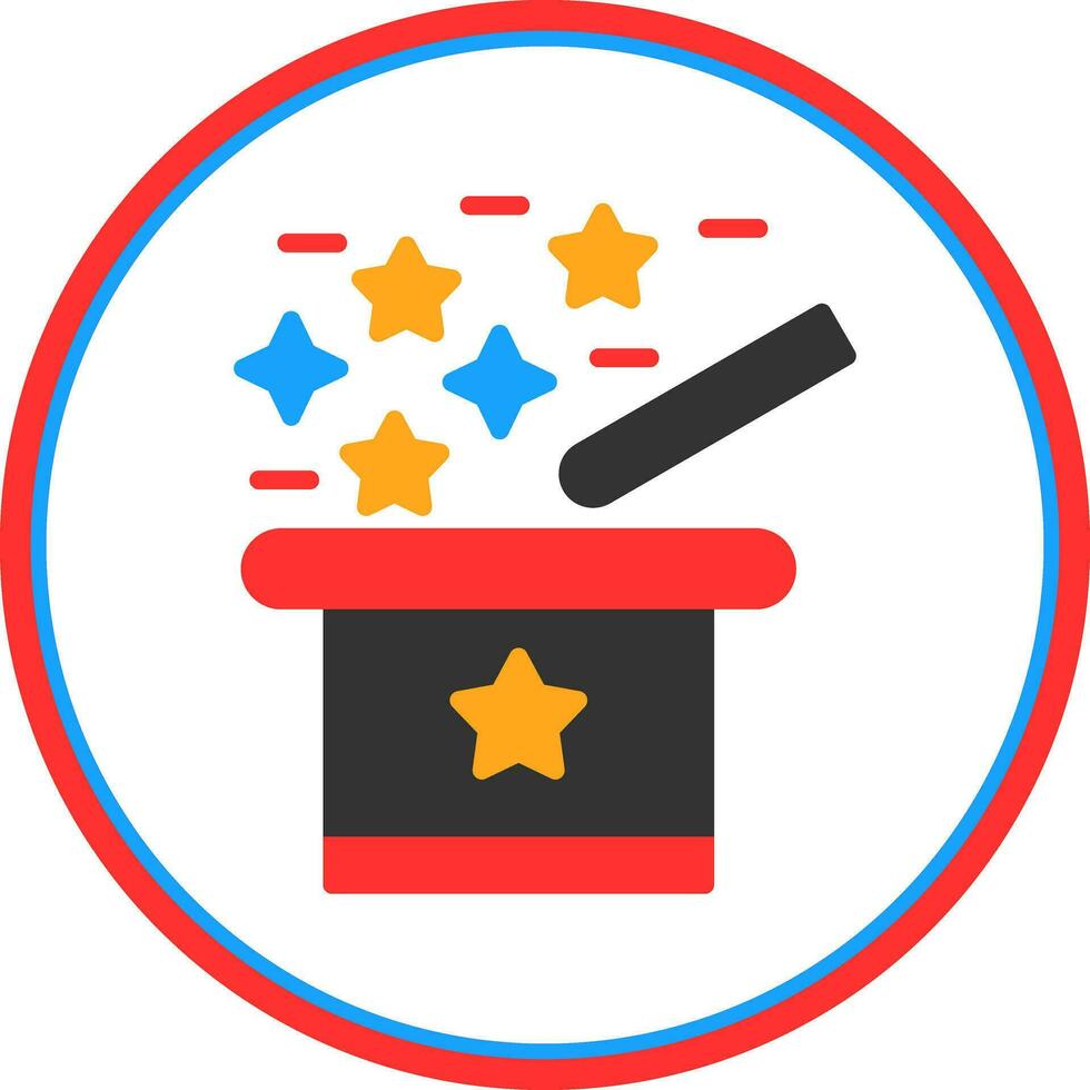 Magic Trick Vector Icon Design