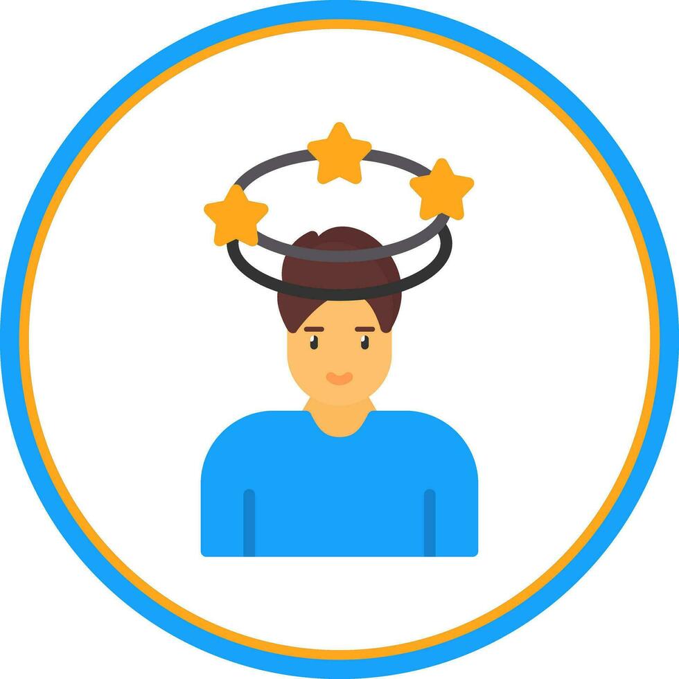 Dizzy Vector Icon Design