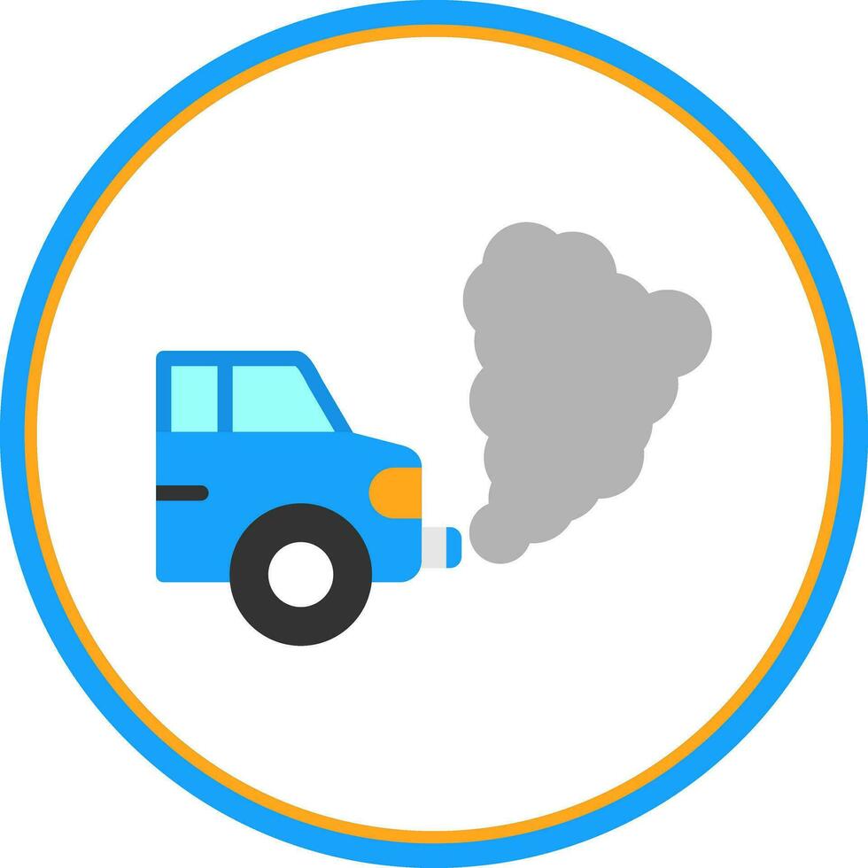 Emission Vector Icon Design