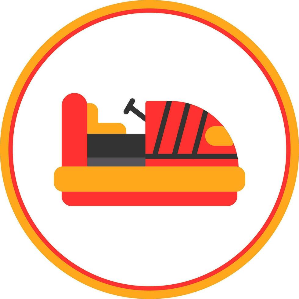 Dodgem Vector Icon Design