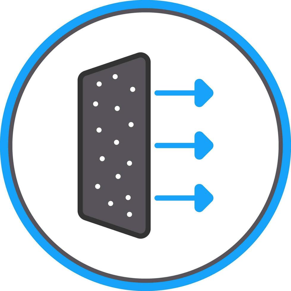 Air Filter Vector Icon Design