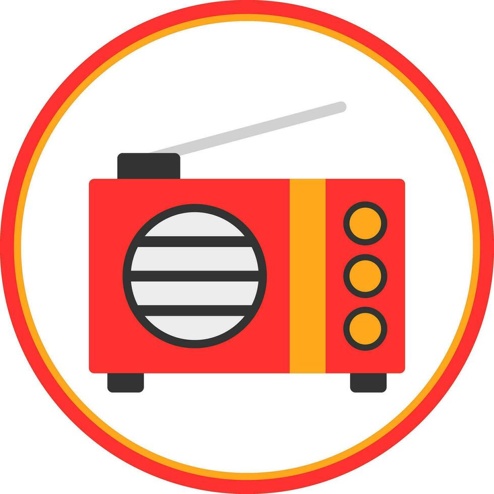 Radio Vector Icon Design